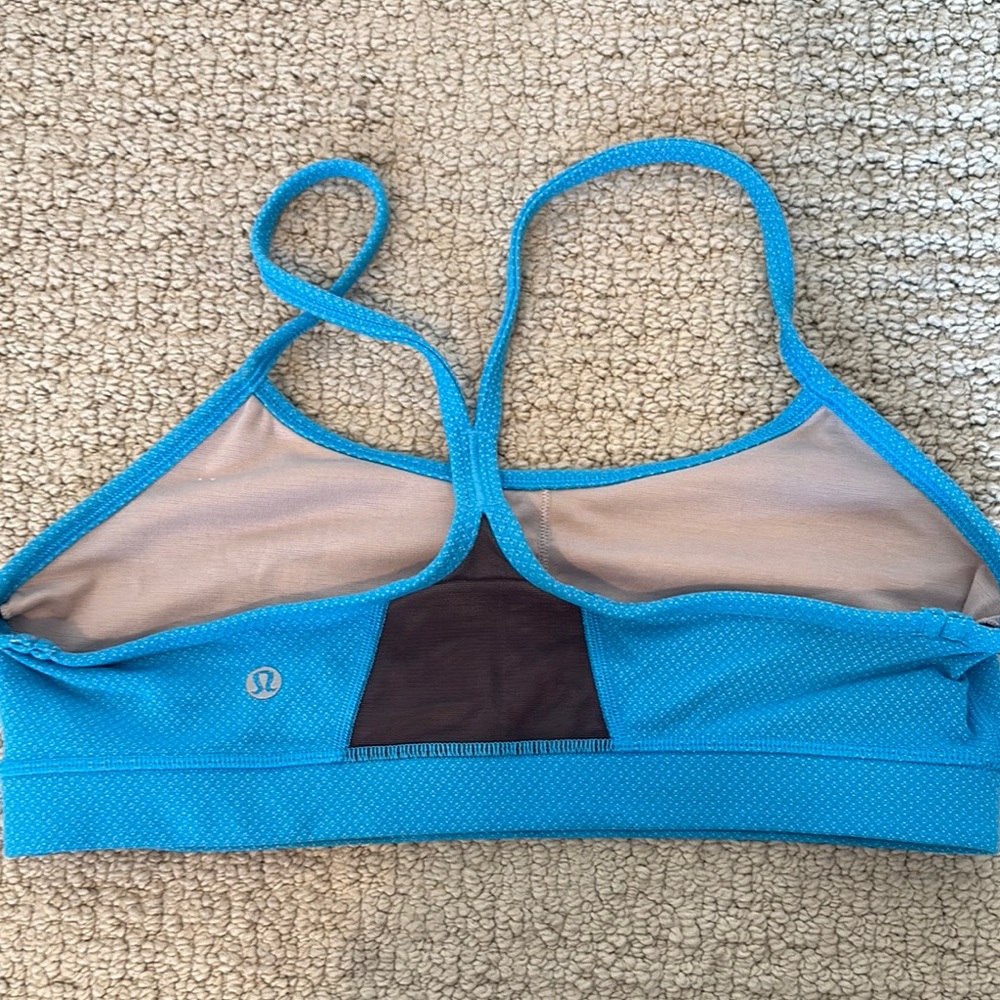 lululemon athletica Blue Sports Bra